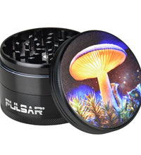 Pulsar Artist Series Grinder - Mystical Mushroom