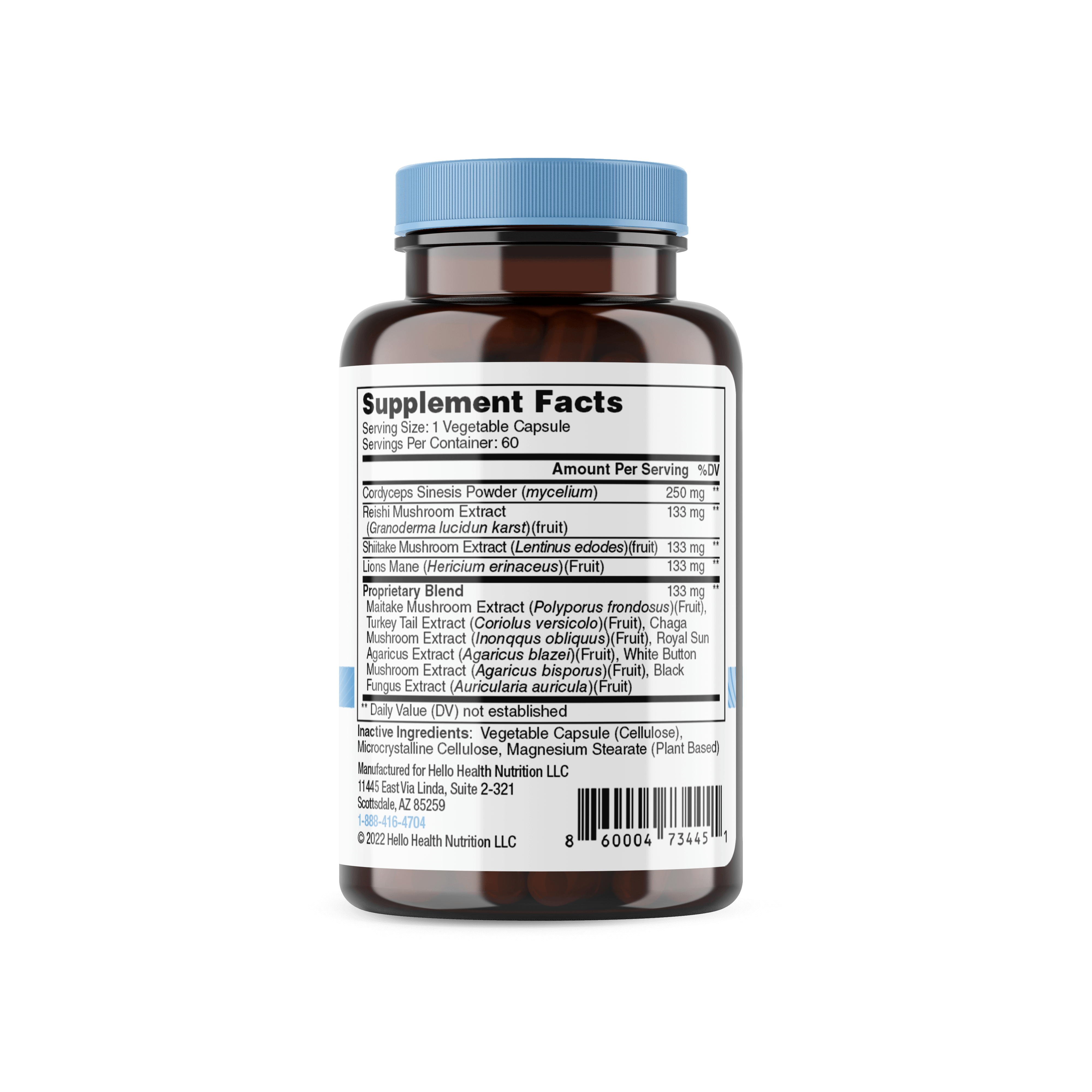 Happy Brain 10 Mushroom Complex