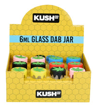 Kush RX Glass Concentrate Jar w/ Silicone Lid - 6ml / 24ct