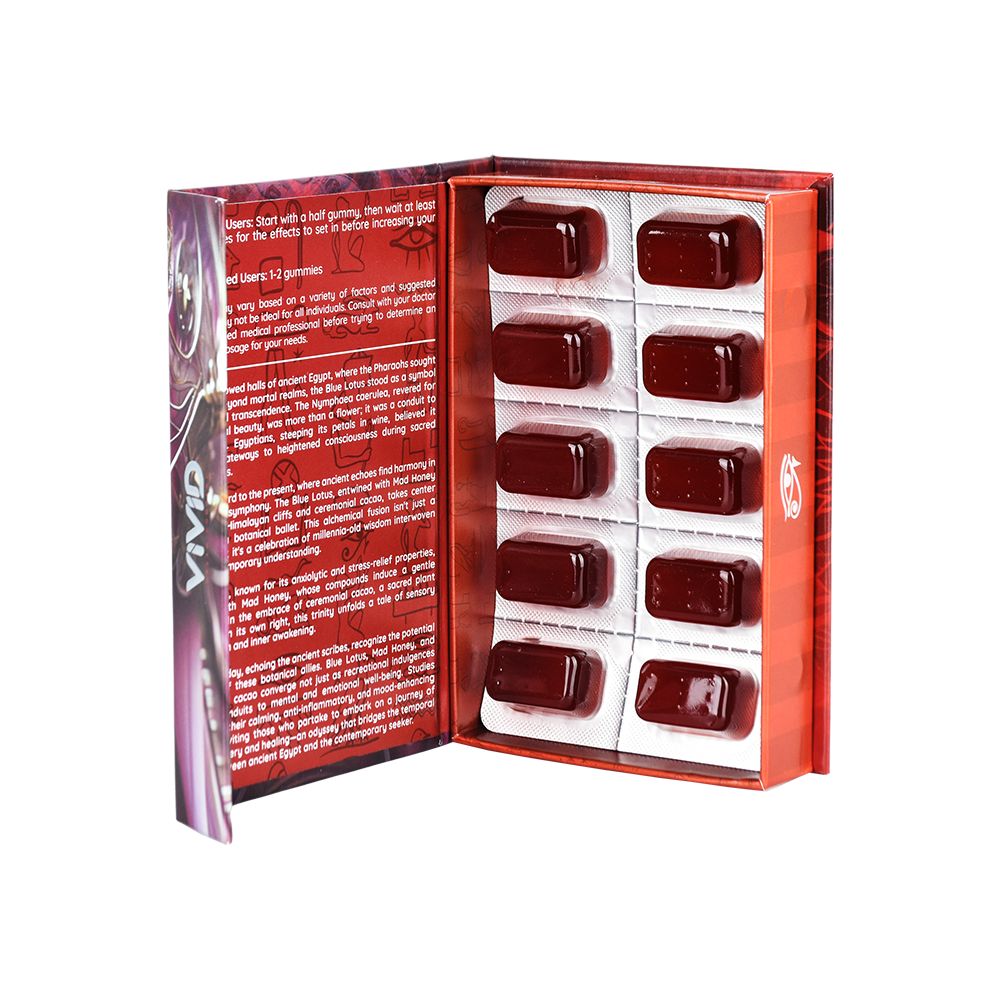 Vivid Mad Honey Blue Lotus Gummies | 25mg | 10pc | 12pk