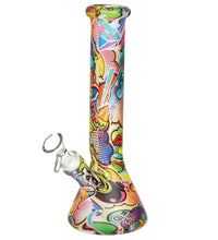 Wyld Style Glass Beaker Water Pipe - 9.5" / 14mm F