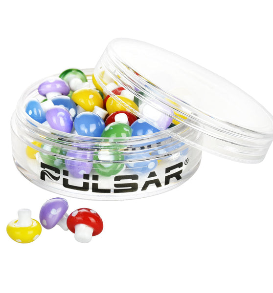 Pulsar Banger Insert Beads - Mushrooms / 50pcs