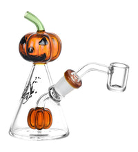 Pulsar Pleasant Pumpkin Pal Glass Water Pipe - 5.25" / 14mm F