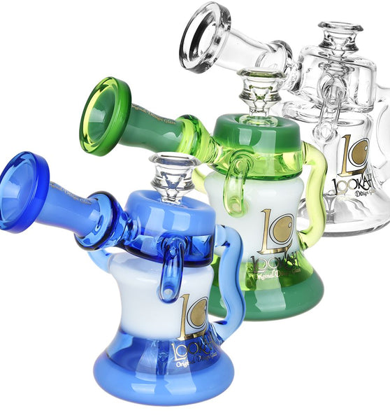 Lookah Glass Top Recycler Water Pipe | 6" | 14mm F