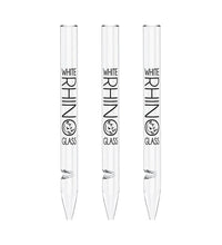 White Rhino Dab Straw w/ Silicone Cap | 5" | 25pc Display