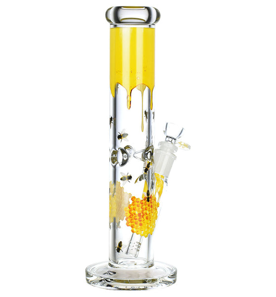 Pulsar Sweet Nectar Design Series Straight Tube Water Pipe | 12" | 14mm F