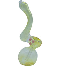 LA Pipes "Silver Sherlock" Fumed Sherlock Bubbler Pipe (Various Colors)