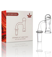 aLeaf Quartz Banger Spinner Kit - Deep Dish/14mm M/90 Degree