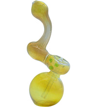 LA Pipes "Silver Sherlock" Fumed Sherlock Bubbler Pipe (Various Colors)