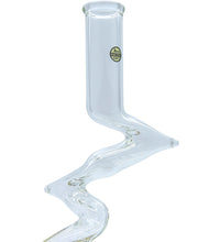 LA Pipes "Switchback" Bubble Base Bong