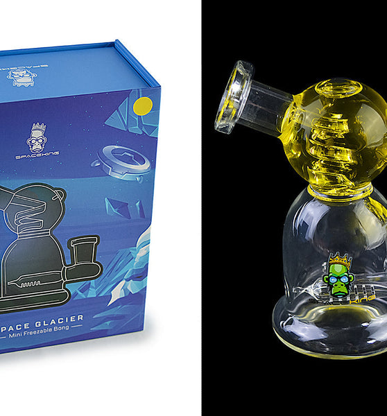 Space King Glass - 'Space Glacier' Freezable Bong