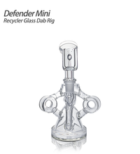 Waxmaid 6.14 Inch Defender Mini Recycler Glass Dab Rig