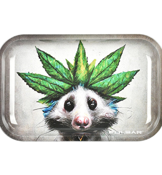 Pulsar Metal Rolling Tray - 11"x7"/Opotsum