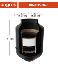 Ongrok Personal Air Filter with Replaceable Cartridges