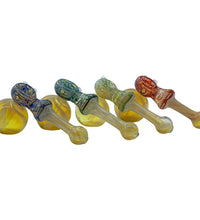 LA Pipes "Raked Hammer" Fumed Hammer Bubbler Pipe (Various Colors)