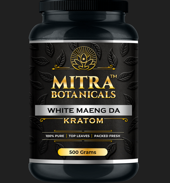 Mitra Botanicals White Maeng Da – Kratom (500 Grams Powder)