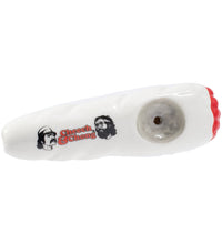 Cheech & Chong Wacky Bowlz Joint Ceramic Pipe - 4"