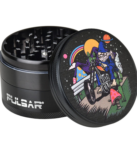 Pulsar Artist Series Grinder | Julian Akbar Trippy Trip