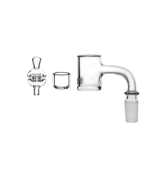 GRAV® 14MM 90°QUARTZ BUCKET, INSERTS & CARB CAP SET