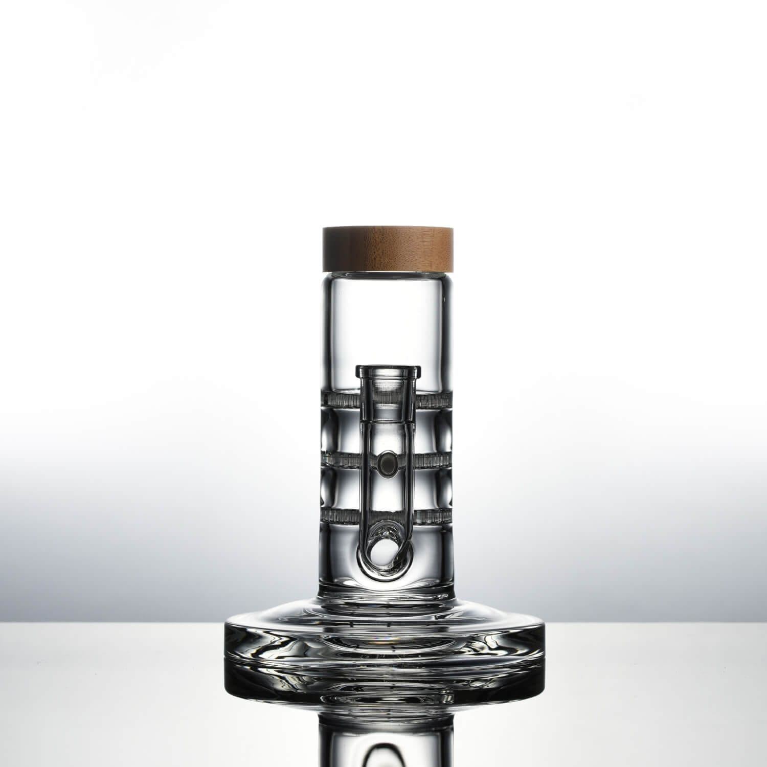 Vitae Glass Tri-combs Base