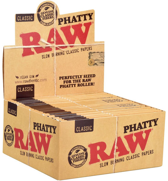 RAW Classic Rolling Papers - Phatty / 32pc 24pk