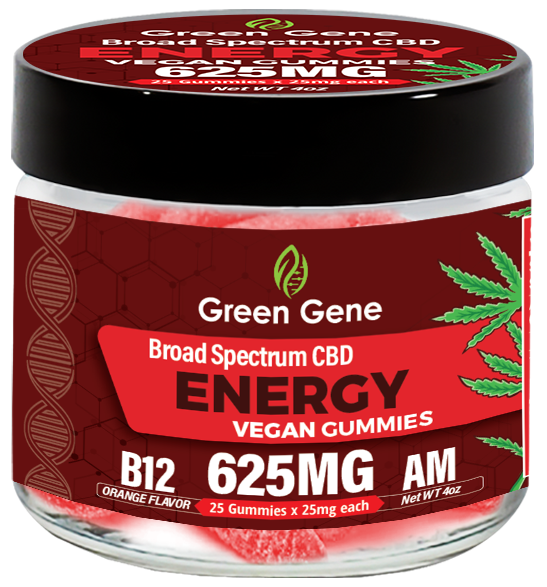 Green Genie Organic CBD Infused Mood Based Vegan Gummies - 625MG to 2500MG