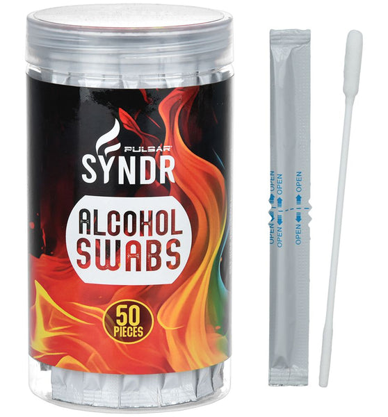 Pulsar SYNDR Alcohol Cotton Cleaning Swabs 50ct