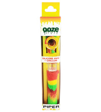 Ooze Piper 2-in-1 Silicone Pipe + Chillum - Asst - 12PC DISP