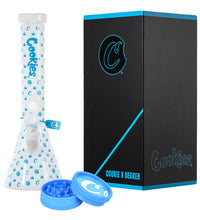 Cookies V Beaker Glass Water Pipe | 13.75" | 14mm F