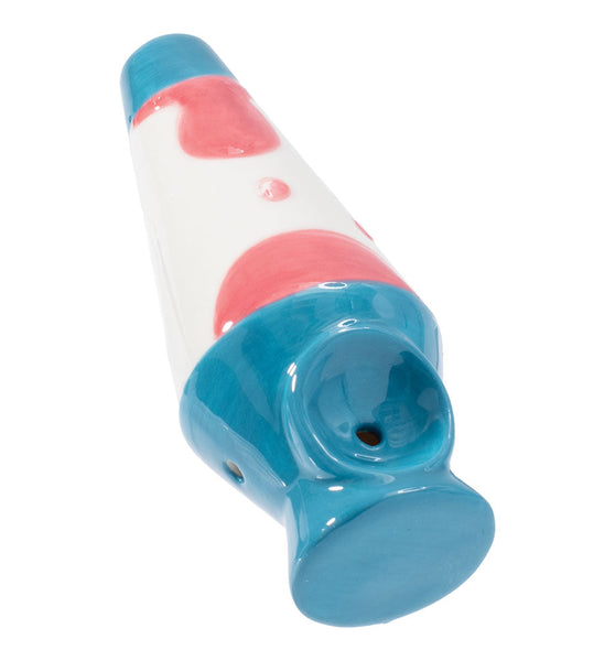 Wacky Bowlz Lava Lamp Ceramic Pipe - 3.75"