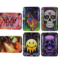 Smokezilla Metal Rolling Tray Mix H - 5"x7"/Asst - 6PC DISPLAY