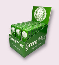 Green Man Green Rice Paper Cones Box