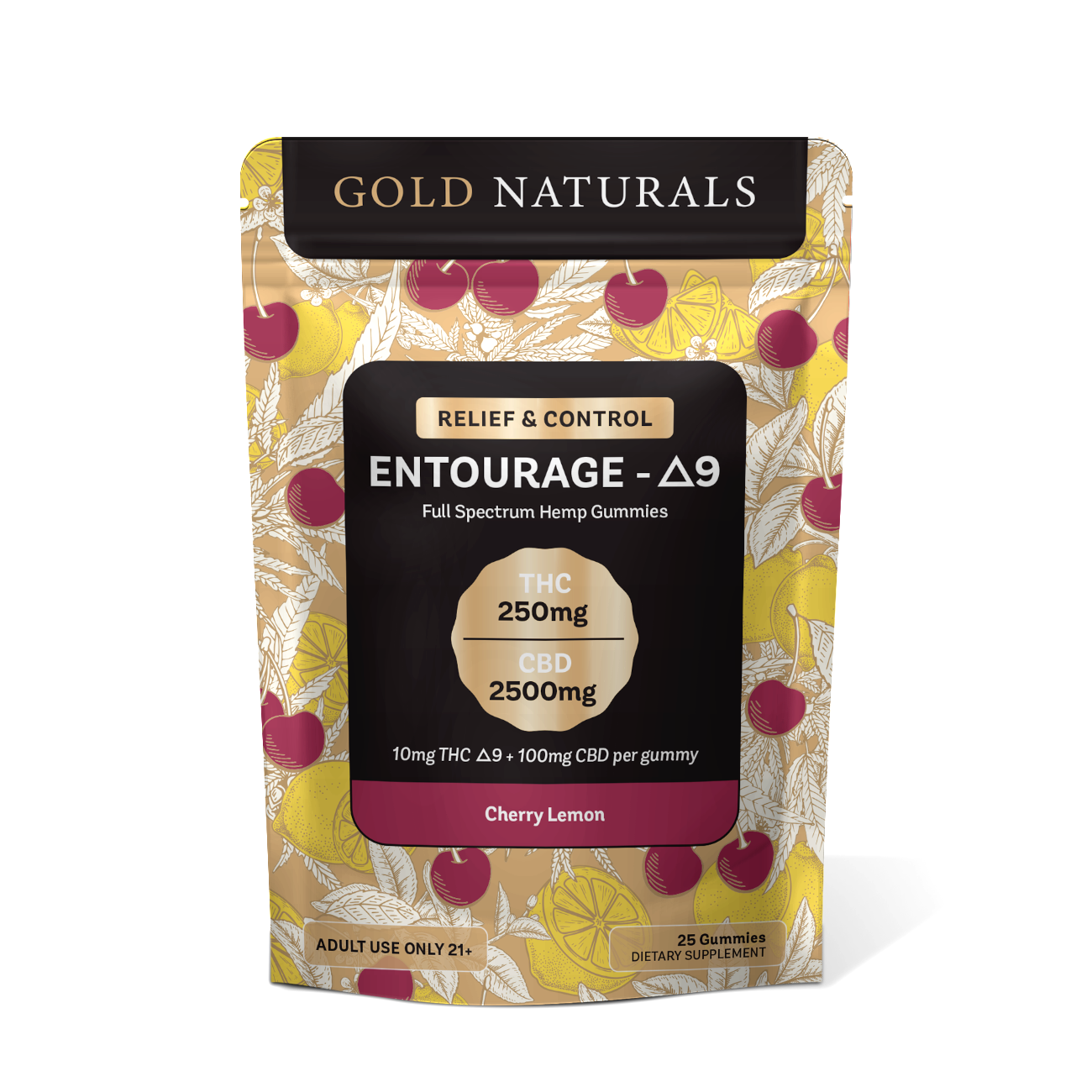 Gold Naturals Entourage Δ9 Gummy