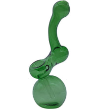 LA Pipes "Sherbub" Glass Sherlock Bubbler Pipe (Various Colors)