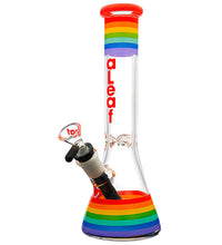 aLeaf Pride Beaker Water Pipe Rainbow | 10" | 14mm F