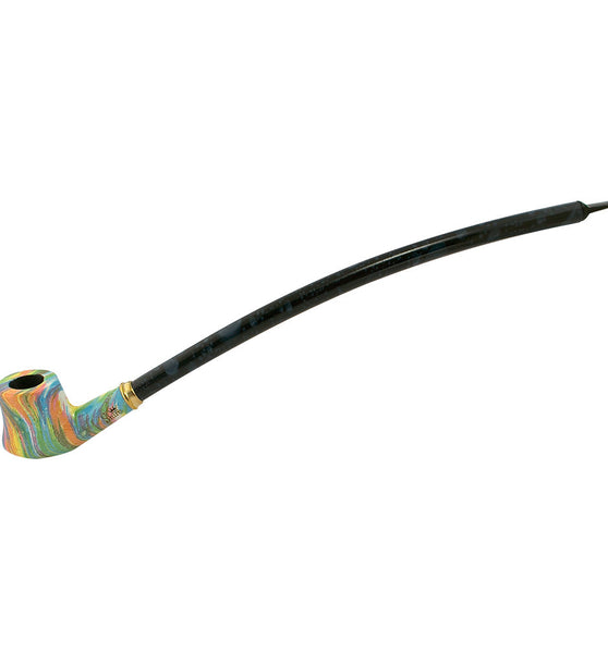 Pulsar Shire Pipes Rainbow Cherry Wood Tobacco Pipe - LOGO