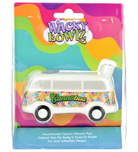 Wacky Bowlz Cannabus Ceramic Pipe - 4.5"