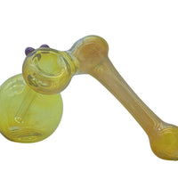 LA Pipes "Silver Sidecar" Fumed Hammer Sidecar Pipe (Various Colors)