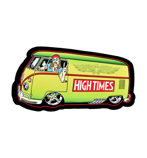 High Times x Pulsar Die Cut DabPadz Dab Mat - Van / 10" x 5"