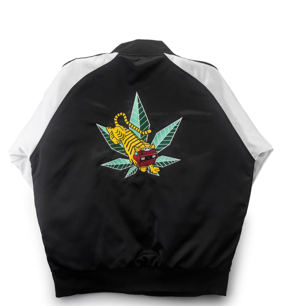 GRAV® Satin Bomber Jacket