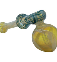 LA Pipes "Raked Hammer" Fumed Hammer Bubbler Pipe (Various Colors)