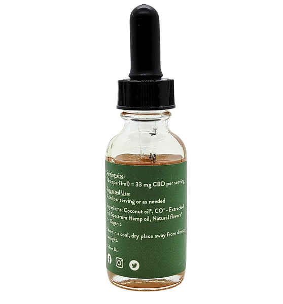 Full Spectrum 1000mg CBD tincture | Raspberry | Carolina Cannabis Creations