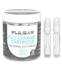 Pulsar Full Ceramic Cartridge - 1mL 15pcs