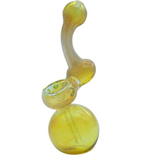 LA Pipes "Silver Sherlock" Fumed Sherlock Bubbler Pipe (Various Colors)