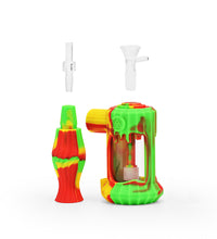 Ritual - 6'' Duality Silicone Dual Use Bubbler - Rasta