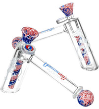 Grateful Dead x Pulsar Wig Wag Hammer Bubbler - 6.25" / 14mm F