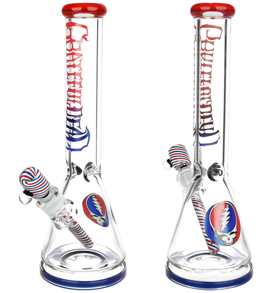 Grateful Dead x Pulsar "Liberty Beaker" Water Pipe - 15.75" / 14mm F