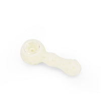 Ritual - 4'' Silicone Spoon Pipe - UV Titanium White