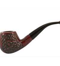 Pulsar Shire Pipes The True Scotsman | Engraved Bent Brandy Smoking Pipe