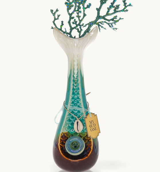 Mermaid Whimsical bong by My Bud Vase